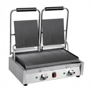 Grill Kontaktni Dvostruki Bistro Glatki/Glatki 230V - Buffalo