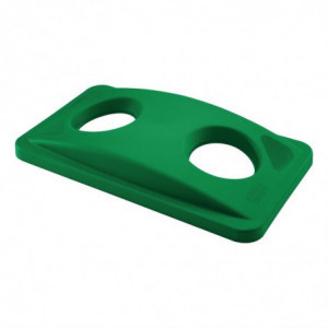 Zeleni poklopac za boce od plastike - Rubbermaid