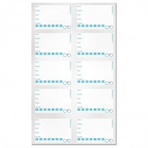 Reusable Traceability Labels - Pack of 50 - FourniResto