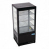 Vitrine Réfrigérée Positive Noire Série C - 68 L - Polar