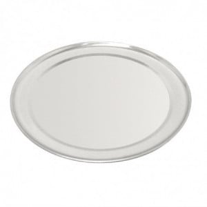 Aluminum pizza plate with wide rim - Ø200mm - Vogue - Fourniresto