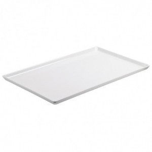 Pladanj od melamina Float bijeli GN1/2 - APS - Fourniresto