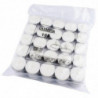 Čajne svijeće 4 sata Ø 40 mm - Paket od 100 - Olympia