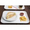 Pladanj za samoposluživanje Bijeli 450 x 350 mm - Olympia KRISTALLON - Fourniresto