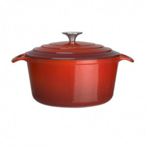 Okrugla crvena posuda - 3,2L - Vogue