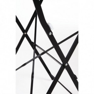 Stol bistro kvadratnog oblika od imitacije drva - 600mm - Bolero - Fourniresto