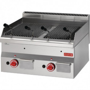 Grill Pierre De Lave Plin-P 600mm - Gastro M