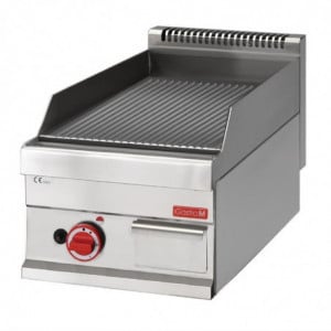 Plancha Gaz 650 s rebrastom pločom - Gastro M