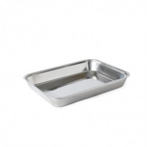 Posuda od nehrđajućeg čelika za meso 410x310x55mm - FourniResto - Fourniresto