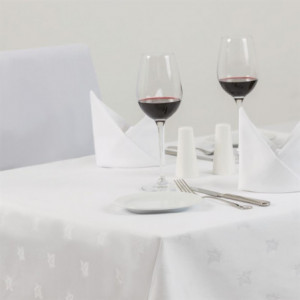 Stolnjak bijeli Luxor 1350 x 1780mm - Mitre Luxury - Fourniresto