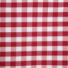 Stolnjak s crvenim kvadratićima od poliestera 1780 x 1780 mm - Mitre Essentials - Fourniresto