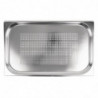 Bac Gastronorme inox perforé GN 1/1 150mm  - Vogue - Fourniresto