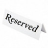 Stalak za stol "rezervirano" - - Set od 10 - Olympia - Fourniresto