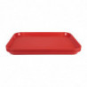 Pladanj za samoposluživanje 305 x 415 mm crveni - Olympia KRISTALLON - Fourniresto
