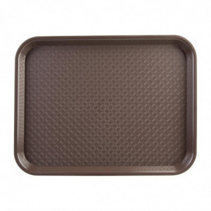 Pladanj za samoposluživanje smeđi 450 x 350mm - Olympia KRISTALLON - Fourniresto
