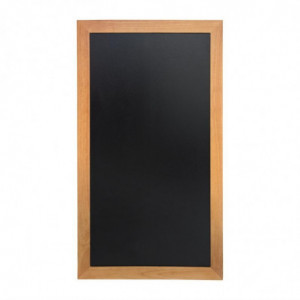 Ploča za zidnu montažu s finišom od tikovine 1200 x 560mm - Securit - Fourniresto