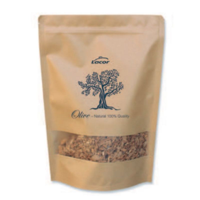Olive Wood Sawdust for Smoker - 600g - Lacor Olive Wood Sawdust for Smoker - 600g - Lacor