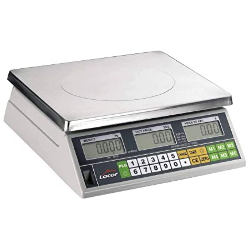 Balance De Cuisine Électronique - Portée 15 Kg - Lacor Balance De Cuisine Électronique - Portée 15 Kg - Lacor