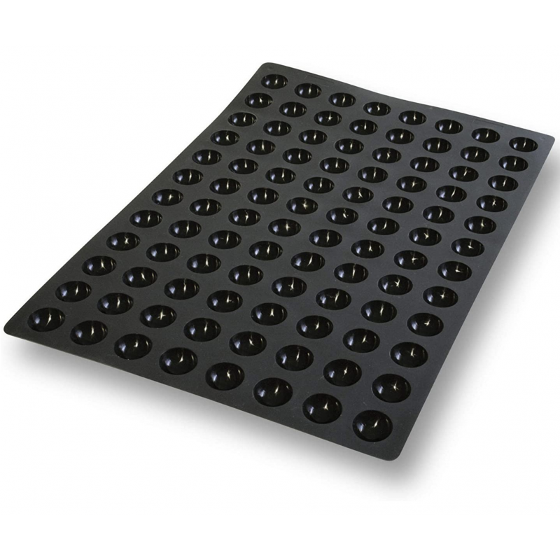 Moule À Gateaux En Silicone Forme Mini Demi-Sphère - 96 Pièces - Lacor Moule À Gateaux En Silicone Forme Mini Demi-Sphère - 96 Pièces - Lacor