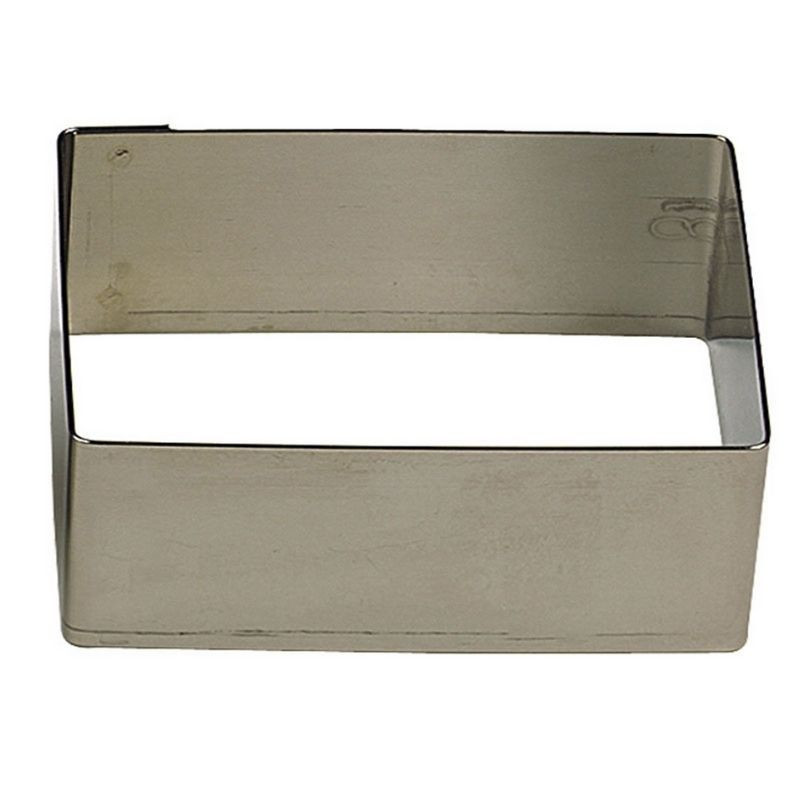 Nonnette Rectangle en Inox - 90 x 35 mm - Tellier Nonnette Rectangle en Inox - 90 x 35 mm - Tellier