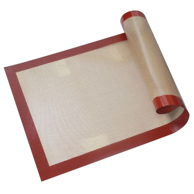 Podloga za pečenje od staklene tkanine i silikona - 300 x 400 mm - Tellier Podloga za pečenje od staklene tkanine i silikona - 300 x 400 mm - Tellier