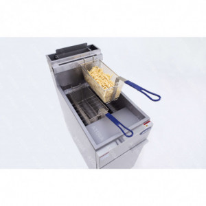 Plinska friteza - 4 plamenika - gradski plin