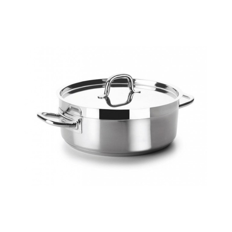 Professional Stockpot With Lid - Chef Luxe - ø 28 cm Professional Stockpot With Lid - Chef Luxe - ø 28 cm