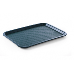Rektangularni pladanj za brzu hranu - Veliki model 450 x 350 mm - Zeleni