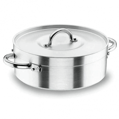 Profesionalna posuda s poklopcem - Chef-Aluminio - ø 38 cm