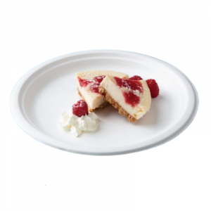 Assiettes Rondes en Bagasse - 26,1 cm - Lot de 50 - FourniResto