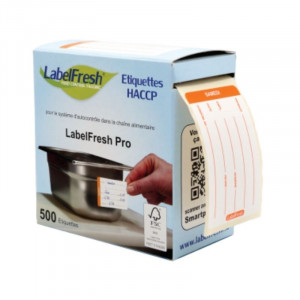 Oznaka za praćenje LabelFresh Pro - Subota - 70 x 45 mm - Paket od 500 - LabelFresh