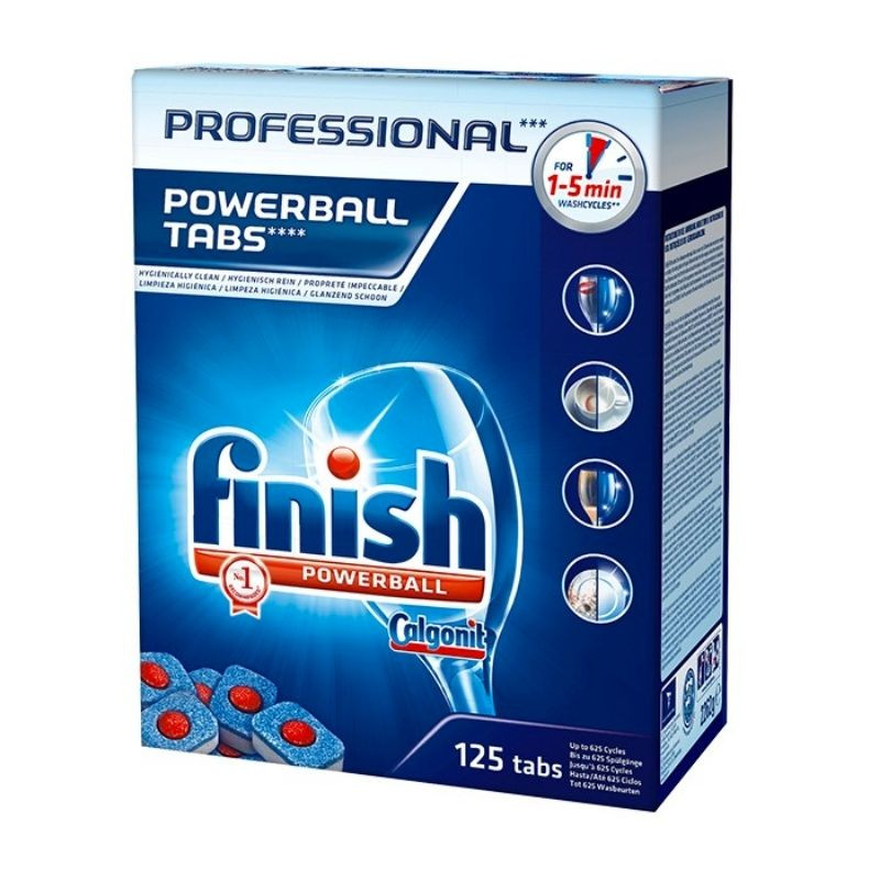 Tablettes Powerball pour Lave-Vaisselle - Lot de 125 - Finish Professional Tablettes Powerball pour Lave-Vaisselle - Lot de 125 - Finish Professional