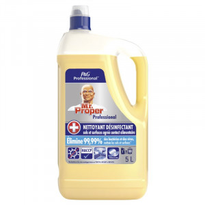 Sredstvo za čišćenje i dezinfekciju podova i površina limun - 5 L - Mr. Proper