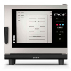 Four Mixte Cook Pro - 6 Niveaux GN 1/1 - Ferrage à Gauche - MYCHEF