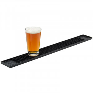 Tapis za bar PVC 59 cm Crni — Ocjeđivač Pult CHR