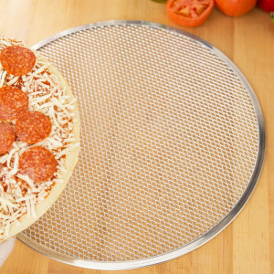 Perforirana aluminijska rešetka za pizzu Ø 500 mm - Pro