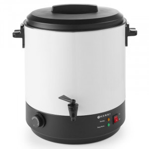 Hot Beverage Dispenser in Enameled Stainless Steel - 25 L