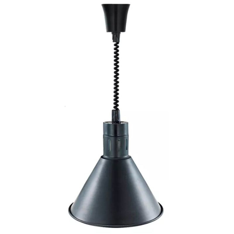 Lampe Chauffante Conique Noire avec Ampoule - Dynasteel Lampe Chauffante Conique Noire avec Ampoule - Dynasteel