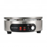 Crêpière Électrique Pro Ø 400 mm 3000 W — Plaque Fonte