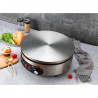 Crêpière Électrique Pro Ø 400 mm 3000 W — Plaque Fonte