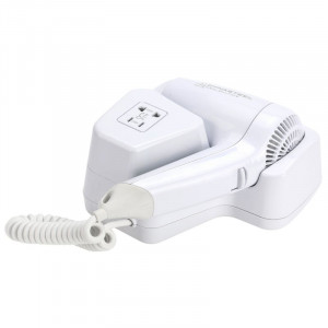 Sušilo za kosu za zid 1100 W Bijelo — Hotel & Spa