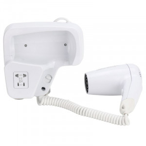 Sušilo za kosu za zid 1100 W Bijelo — Hotel & Spa