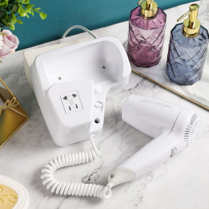 Sušilo za kosu za zid 1100 W Bijelo — Hotel & Spa