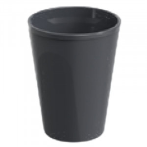 Reusable Grey Cup in PP - 30 cl - Set of 24