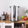 Percolator Profesional 14 L 100 Šalica 1650 W Inox