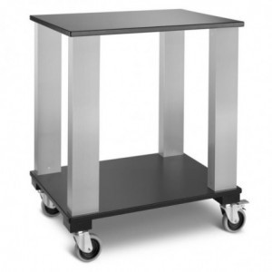 Wooden Trolley Stand - 2 Levels - Pujadas