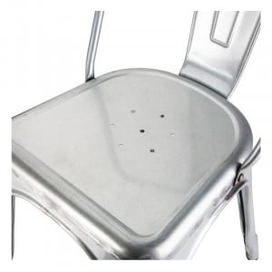 Čelične Bistro Stolice - Set od 4 - Bolero