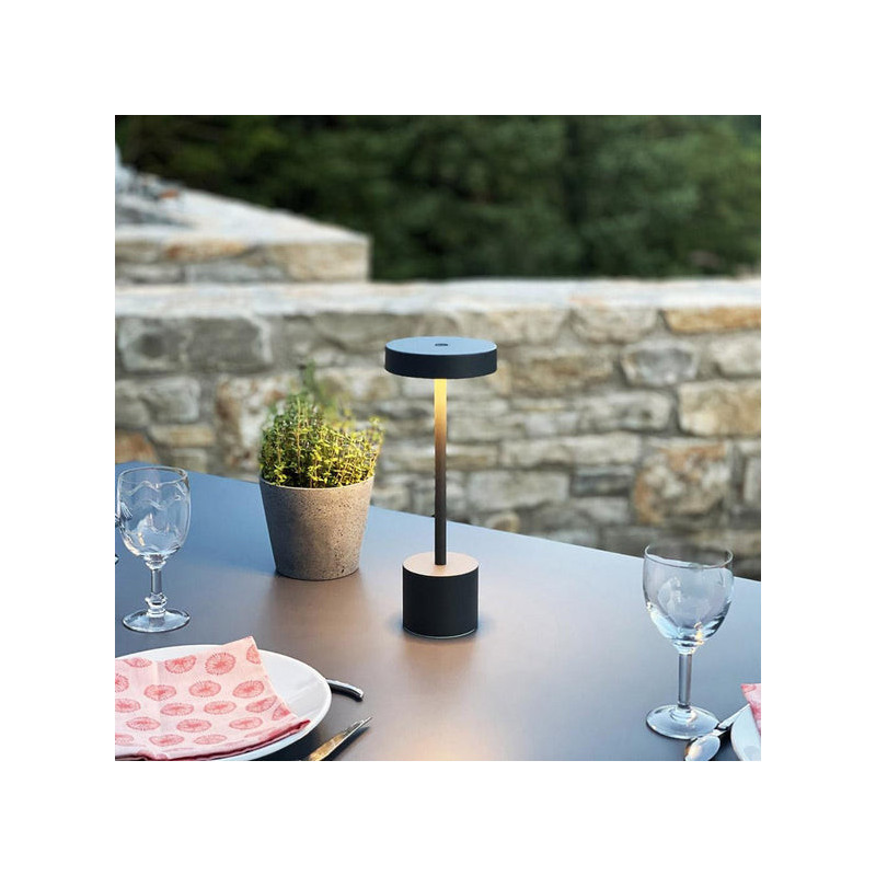 Lampe de Table Touch Aluminium - Roby Rock - Lumisky Lampe de Table Touch Aluminium - Roby Rock - Lumisky