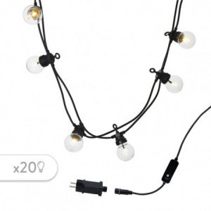Svjetlosni girland Guinguette Transparent - Party Clear - Lumisky