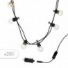 Svjetlosni girland Guinguette Transparent - Party Clear - Lumisky